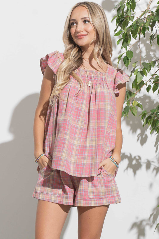 The Faye Shorts in pink