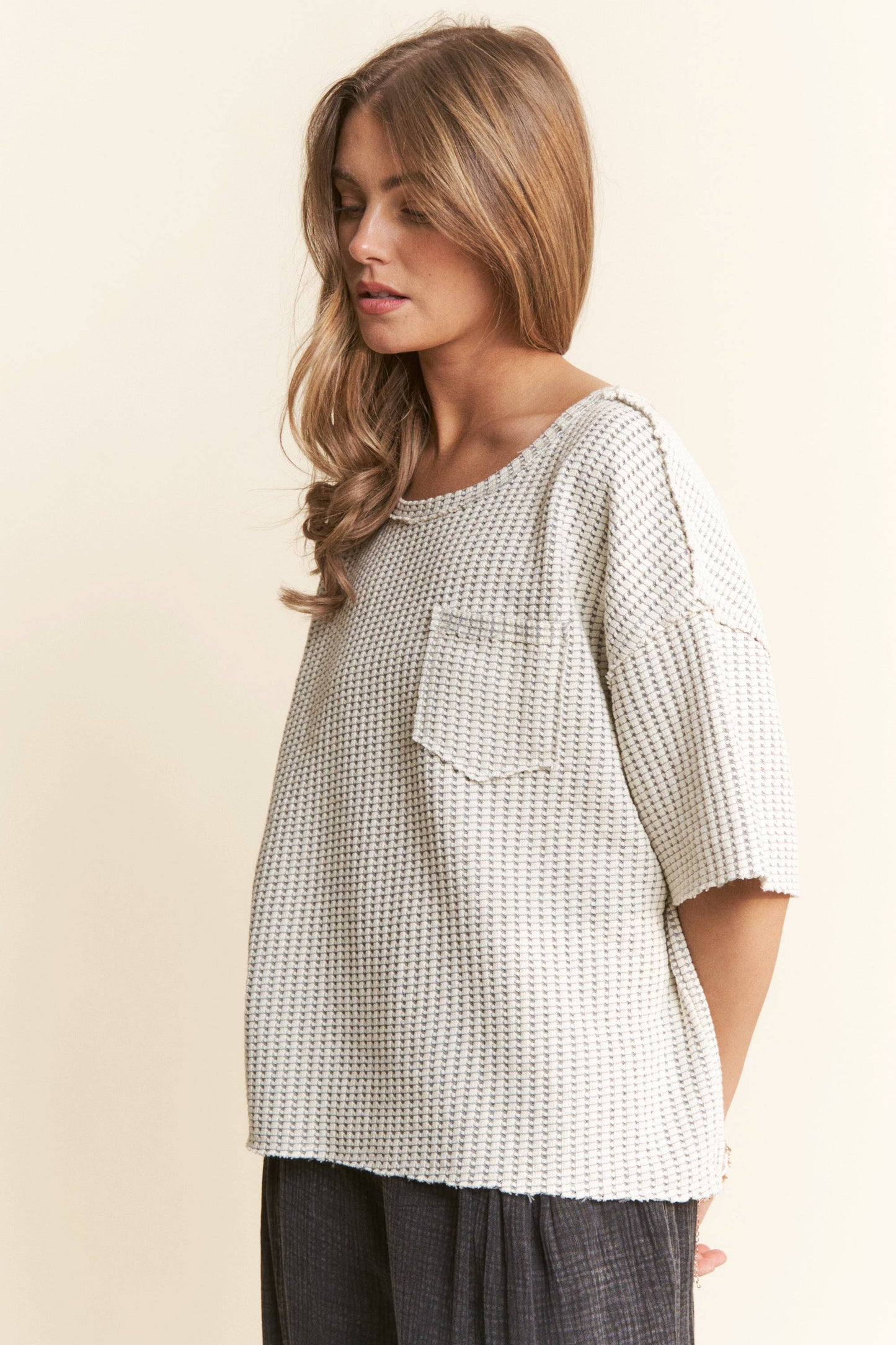 The Taylor Waffle Top