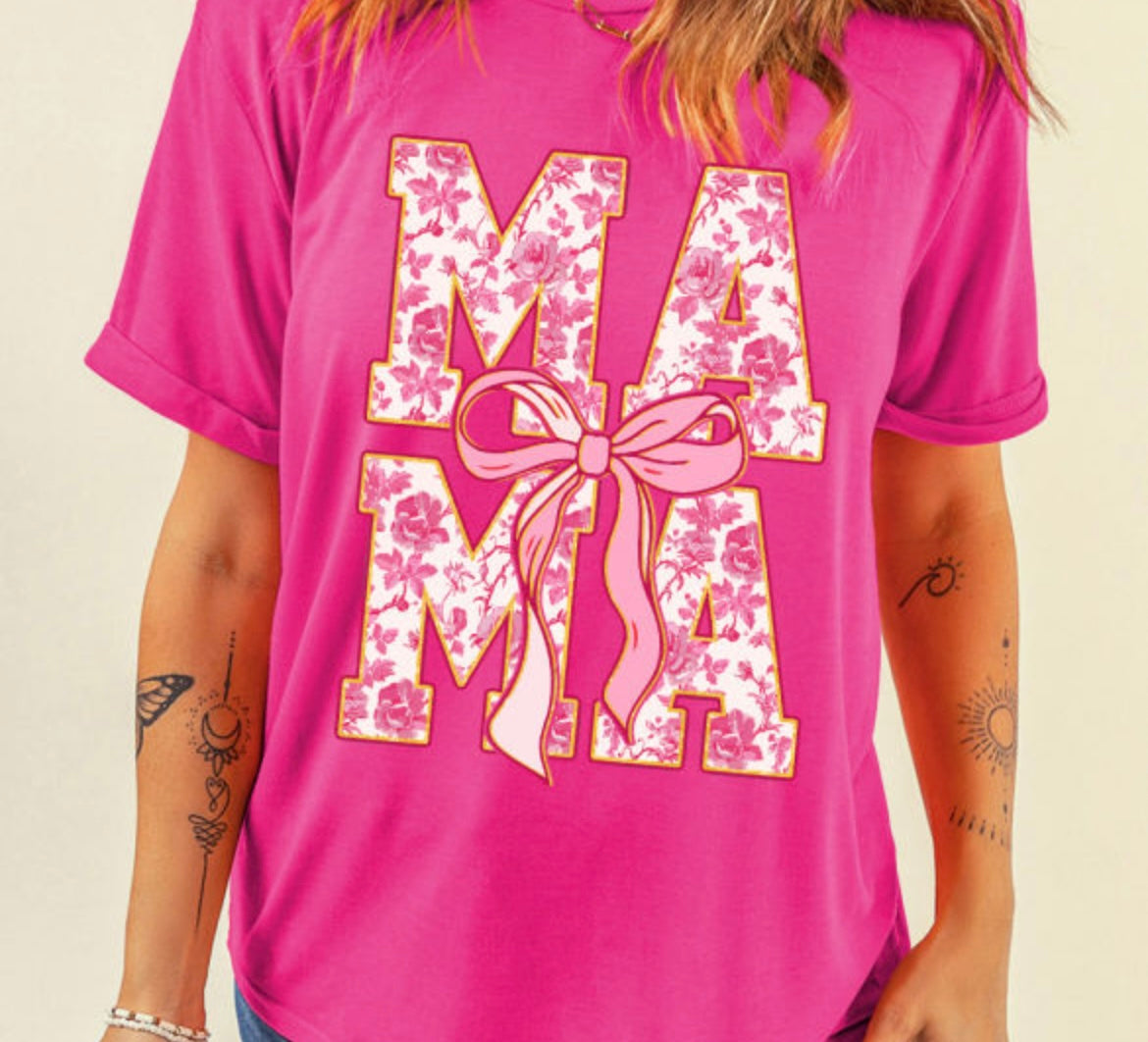 Mama Floral Tee