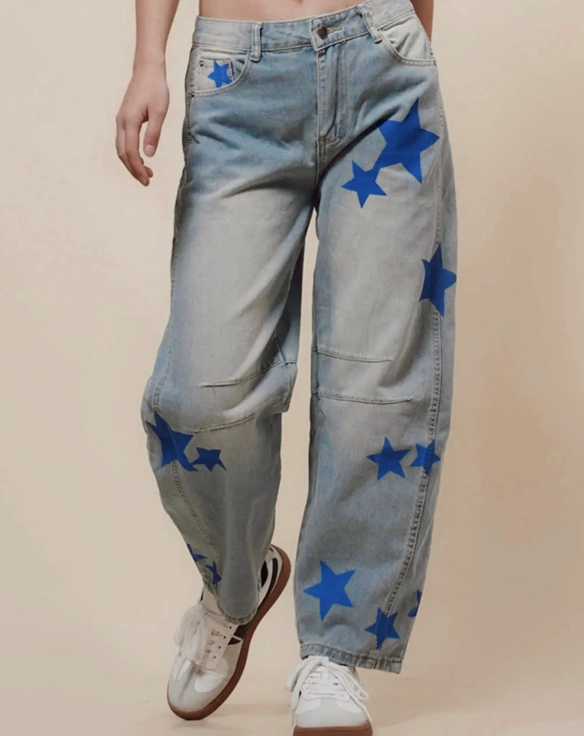 Star Barrel Jean