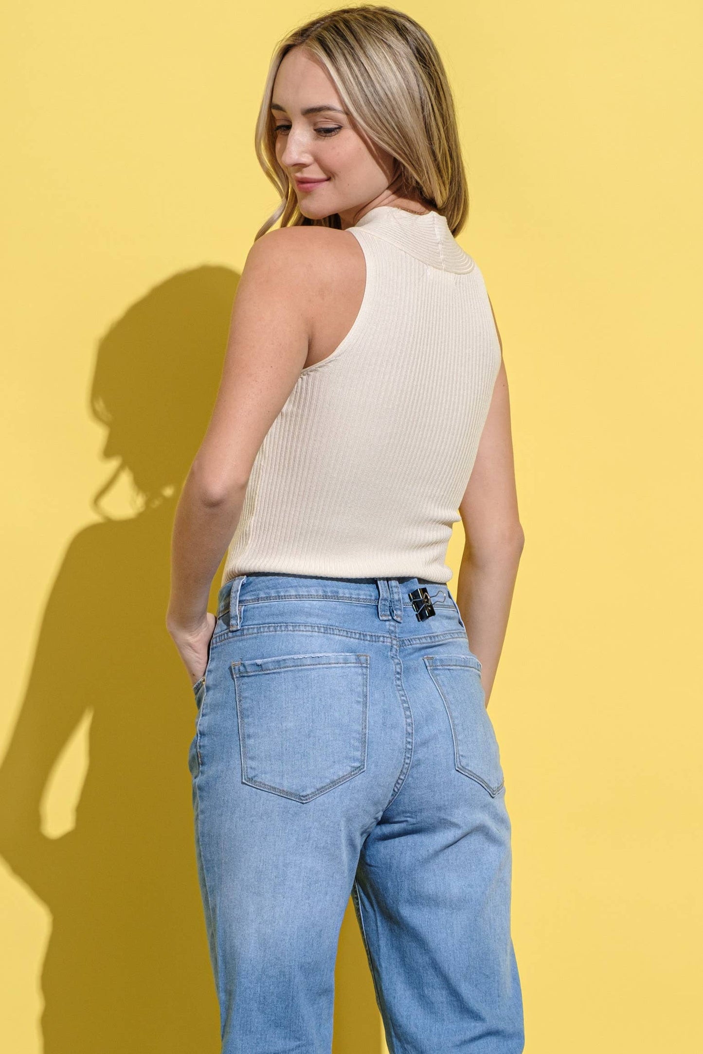 The Reese Halter Neck Tank Top
