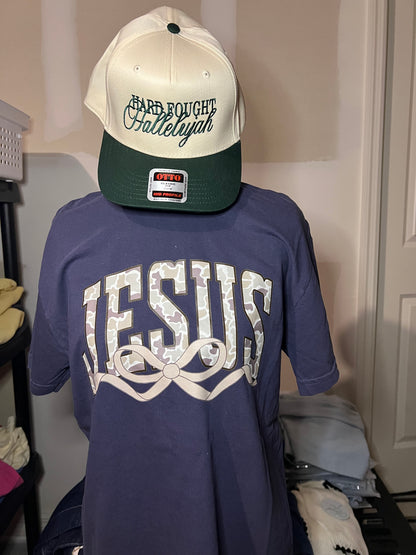 Hard Fought Hallelujah Trucker Hat in Green