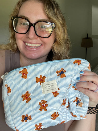 The Teddy Medium Cosmetic Bag