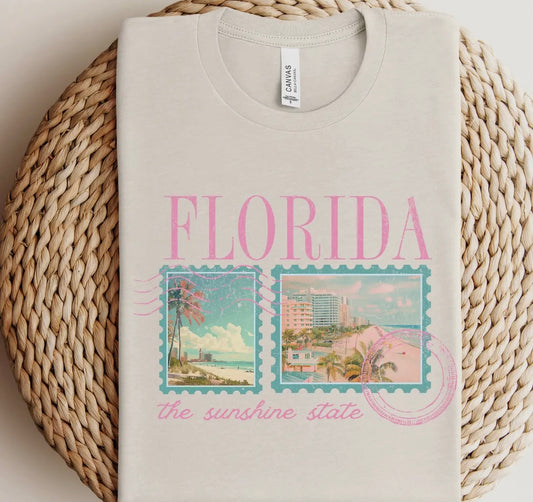 “Florida” Stamp Graphic Tee