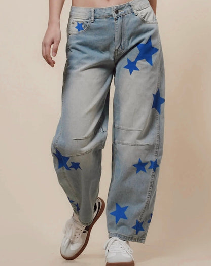Star Barrel Jean