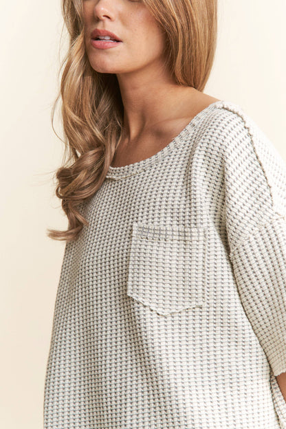 The Taylor Waffle Top