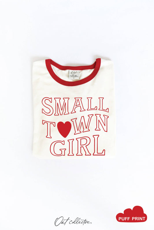 Small Town Girl Ringer Tee