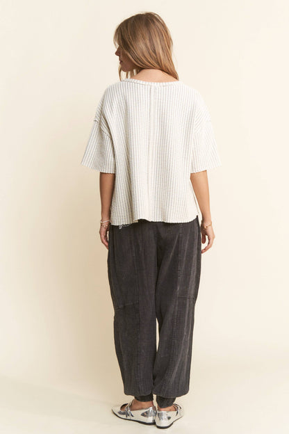 The Taylor Waffle Top