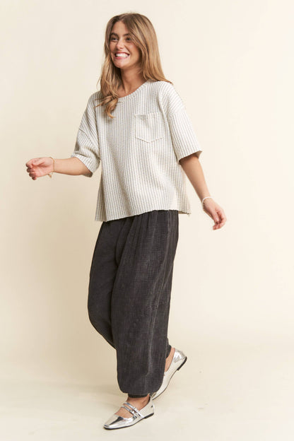 The Taylor Waffle Top