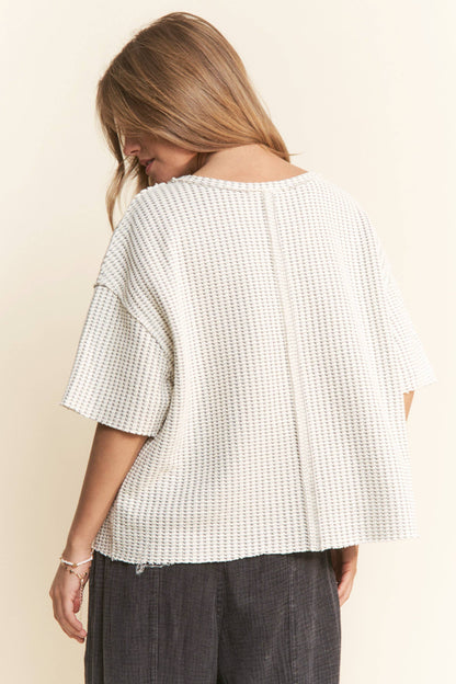 The Taylor Waffle Top